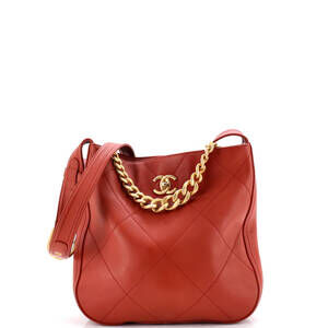 Chanel Easy Mood Hobo Quilted Calfskin